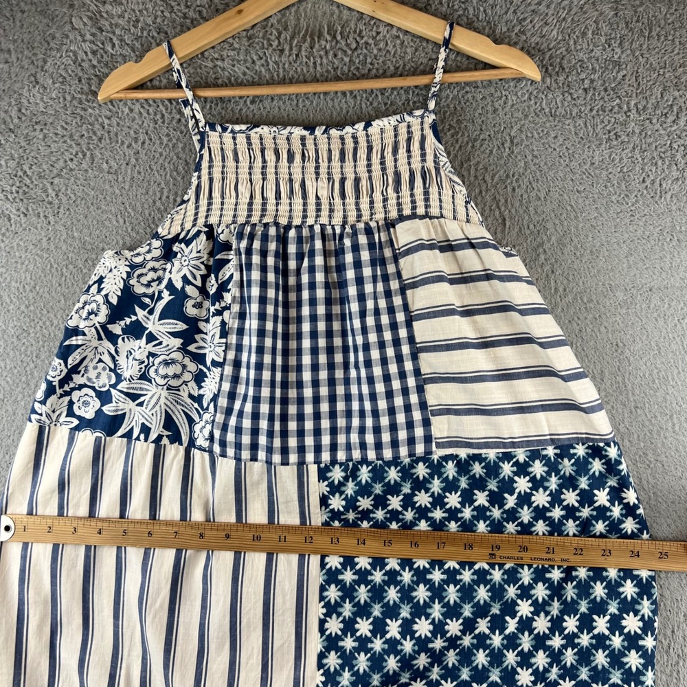 New Universal Thread Blue Patchwork Maxi Dress Wo… - image 6
